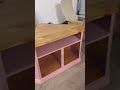 Turn a corner tv table into masterpiece diy wood project