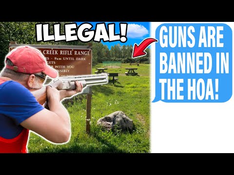 HOA Claims Farmer's Gun Range Is Part Of Their Land! I SUED Them!