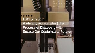 Radically Accelerating the Process of Discovery will Enable Our Sustainable Future