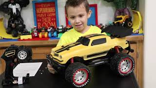 MY BUMBLEBEE RC CAR | DOMINICK&#39;S PLAYTIME