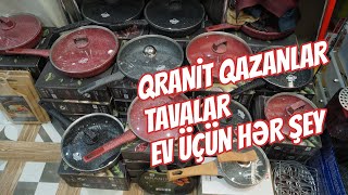 ⭐ Brend avropa malları Cehizlik Aləmi | Qablar Qazanlar Tavalar | Sədərək T/M | Reklam Arazi.az