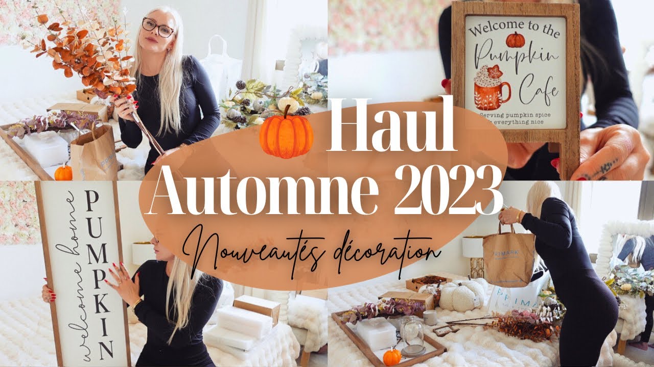 HAUL AUTOMNE 2023 🛍️🍂 | Où trouver de la décoration de qualité • Nouveautés déco •Shopping automne