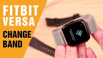 Fitbit versa review / how to change Oitom bands
