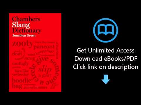 Slang Dictionary Pdf