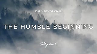 Daily Devotional | The Humble Beginning | Micah 5:2 ❄️🌲