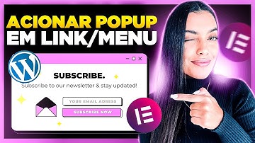 Como ACIONAR POPUP em LINK/MENU com Elementor Pro [Chamar Pop-up Elementor fácil]