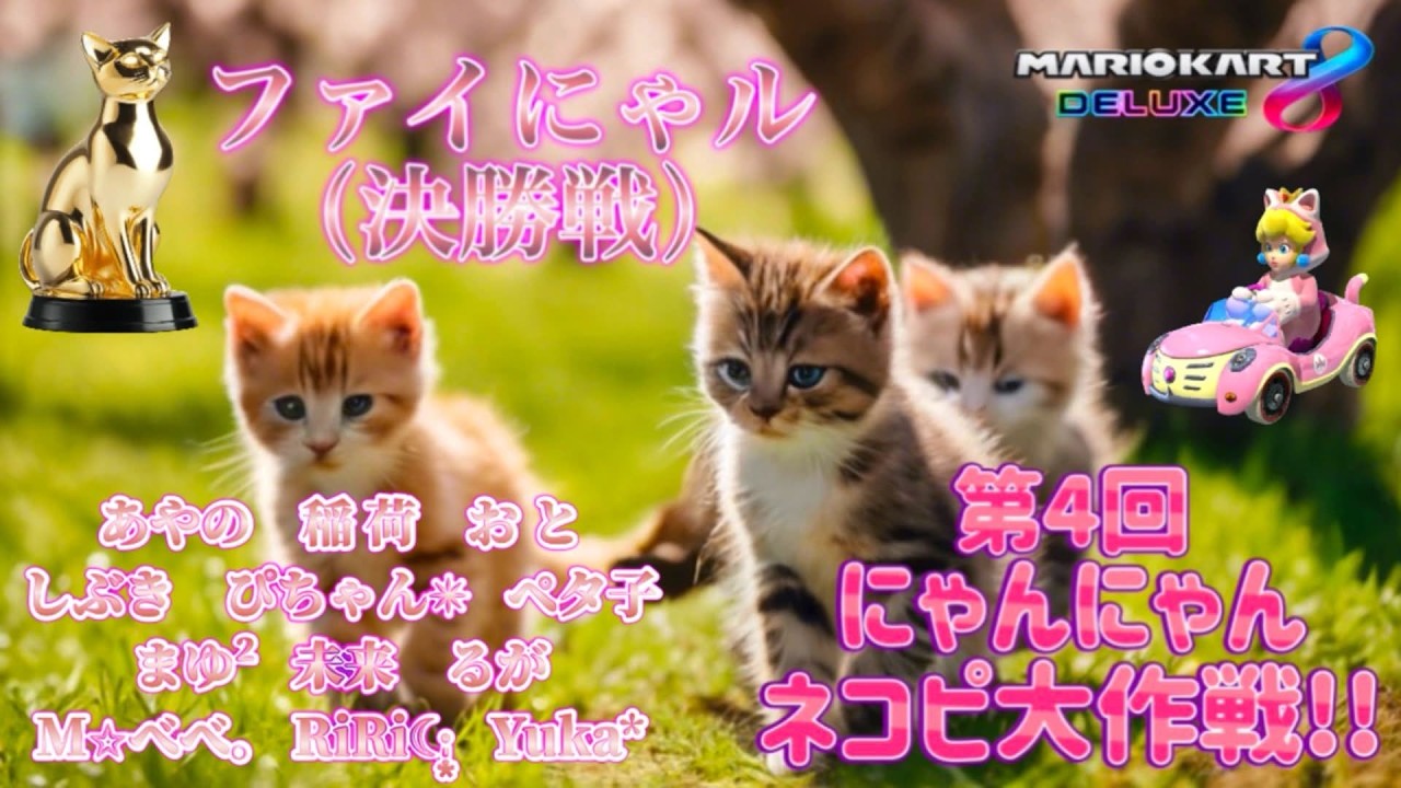 第4回 にゃんにゃん🐱フレ戦【決勝/べべ｡視点】