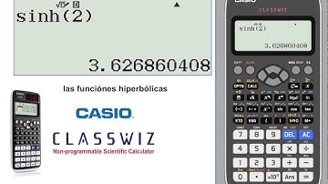 Las funciónes hiperbólicas