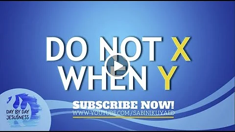 Ed Lapiz - DO NOT X WHEN Y  / Latest Video Message (Official YouTube Channel 2022)