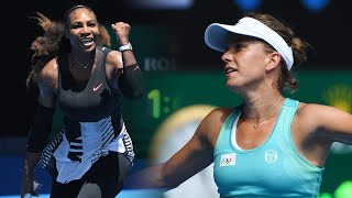 Serena Williams vs Barbora Strycova | 2017 AO R4 | Highlights