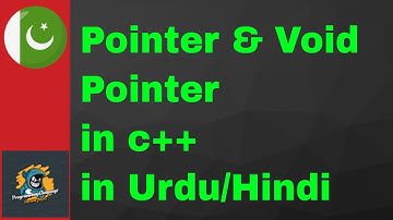 what is pointer & void pointer in c++ in urdu/Hindi