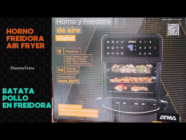 Horno Freidora Mouvair Crisp  Más capacidad, más estilo 