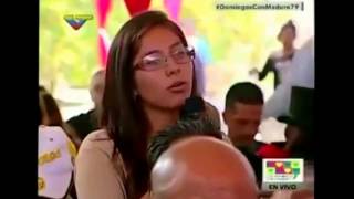 Joven de Bachilleraro denuncia situación calamitosa de su escuela a Maduro