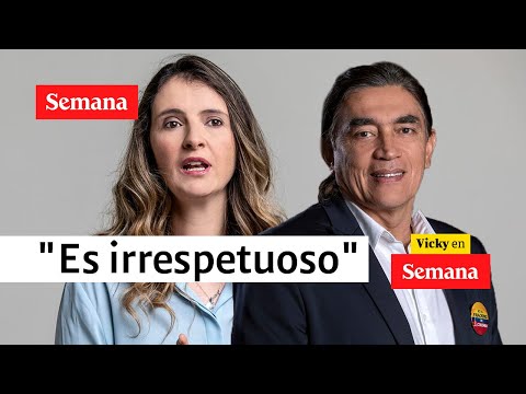 “Venir al Congreso no es venir a contestar lista”: Paloma Valencia a Bolívar