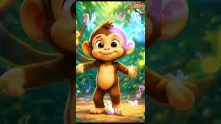 🐵 Das lustige Affenlied 🍌🎵 | Kinderlied#اكسبلور #singkinderlieder #disneyfunny#funny