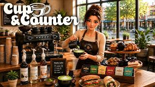 Coffee Shop Simulator - Cup and Counter | Demo |Long Gameplay | No Commentary