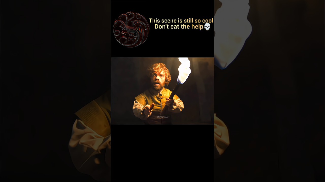 This scene is still so cool Don't eat the help💀🐉🔥