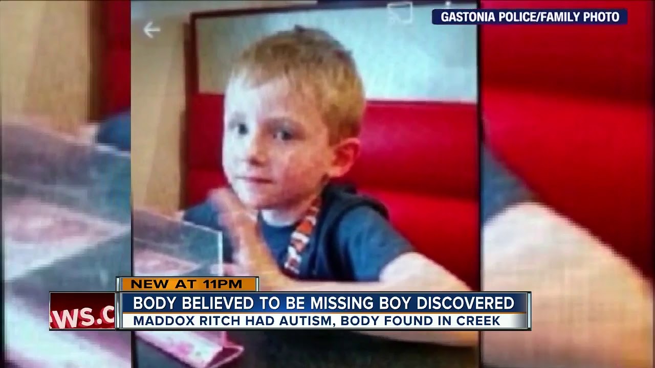 Body found believed to be Maddox Ritch; missing 6yearold North