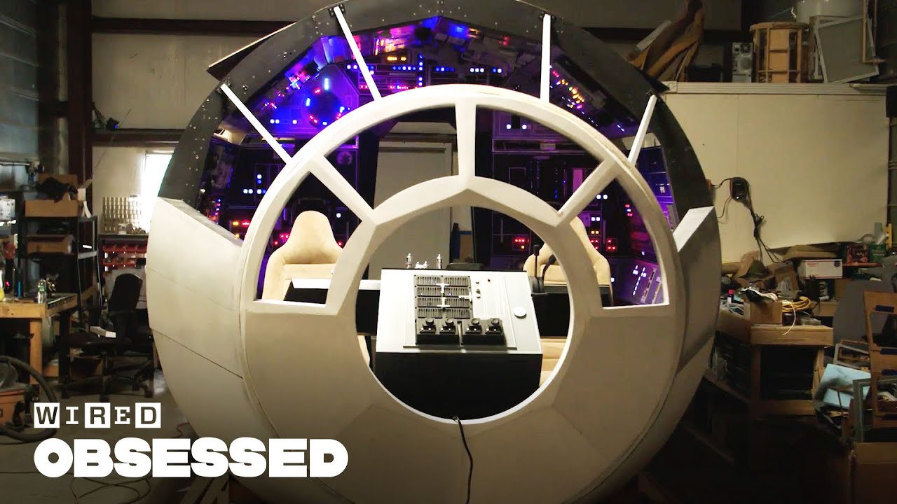 How These Star Wars Fans Are Building a Full-Size Millennium Falcon Cockpit