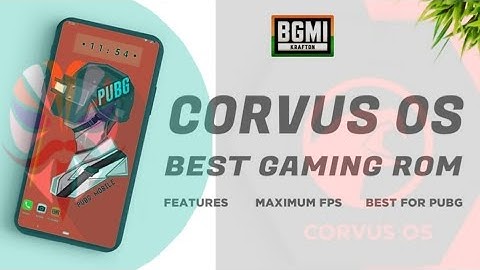 CorvusOS vS4.0 Leviathan A12.1 Unofficial For POCO X3 NFC #gamingrom #dailyuserom #customrom #corvus