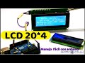 pantalla LCD 20*4 (LCD2004) con modulo I2C y ARDUINO fácil y sencillo | sponsor PCBWAY