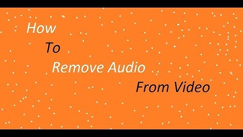How to remove Sound/Audio from any Video using Windows Movie Maker? Tutorial For Windows users