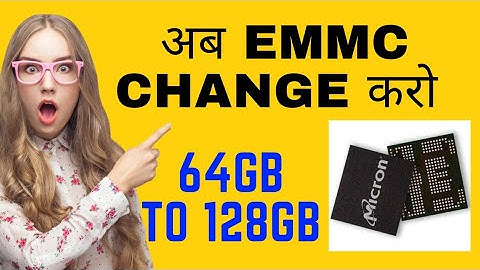MI A2 EMMC UPGRADE 64GB TO 128GB STORAGE EXTEND 100% POSSIBLE #EMMC CHANGE & UPGRADE #phonefixhyd