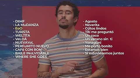 BAD BUNNY 🐇 ALBUM COMPLETO #DtMF