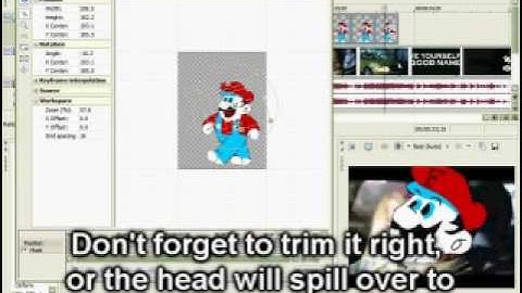 YouTube Poop Tutorial - How To Mask Heads In Sony Vegas