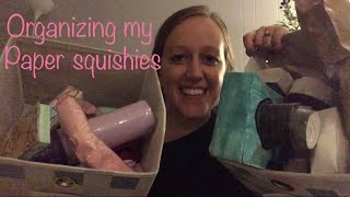 Time to organize my paper squishies!💖 ASMR lofi