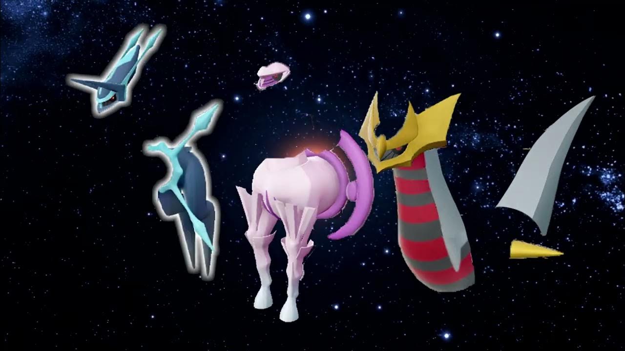 Palkia, Dialga, Giratina ou Arceus?