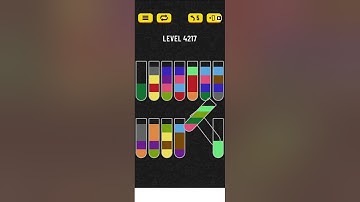 water sort puzzle level 4217