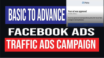 Create Traffic Campaign on Facebook |  Facebook Traffic Ads campaign |   Facebook ads for beginner