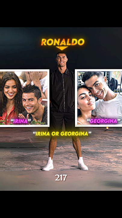 Ronaldo Chooses Georgina or Irina 🤯😬