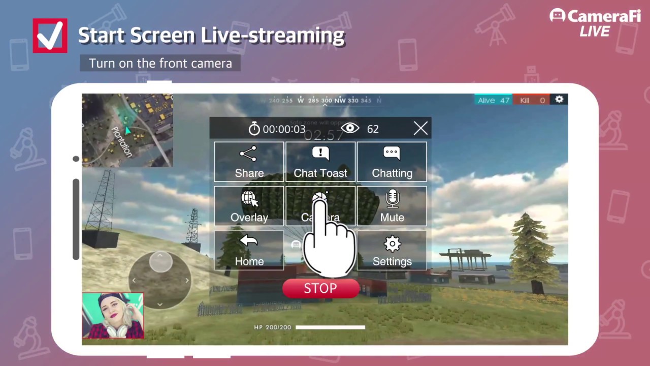 How To Live Stream A Screen In Camerafi Live Camerafi Live Guide Video 6