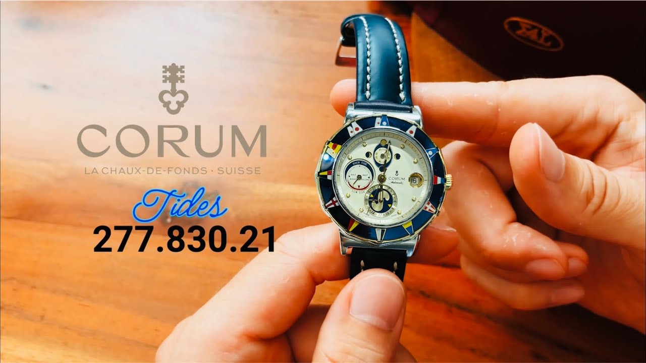 Corum Admirals Cup Tides 277.830.21 - YouTube