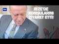 Cumhurbaşkanı Erdoğan, Rize'de Komşularını Ziyaret Etti