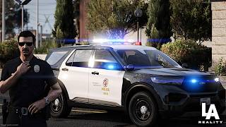 LAPD Patrol - Realistic FiveM Server (Also LIVE @Twitch.tv/InvictusLIVE)