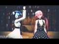 【 MMD 】 独りんぼエンヴィー 【 TDA Tokyo Ghoul Miku & Luka 】 【 HD 720 】