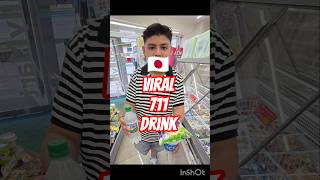 trying Japan's viral drink at 711 #viral #drink #japan #711 #okinawa