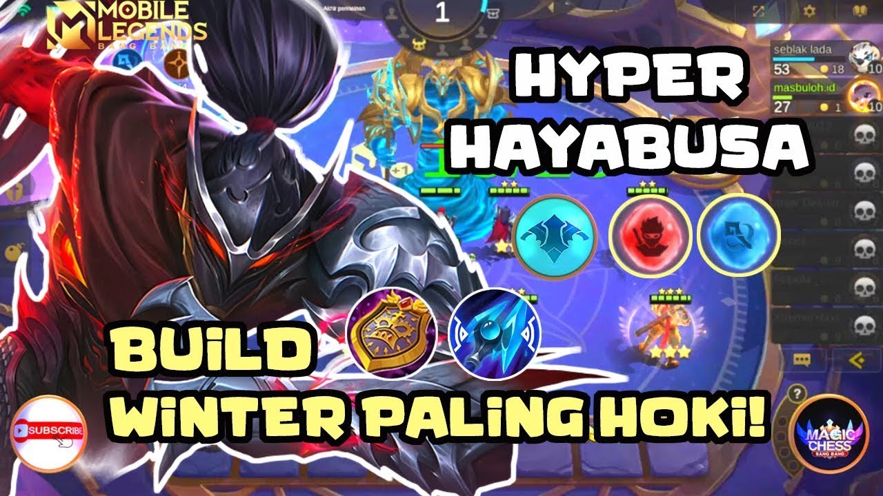 COMBO TERKUAT! HYPER HAYABUSA + KAGURA PALING HOKI MAGIC CHESS UPDATE TERBARU YouTube