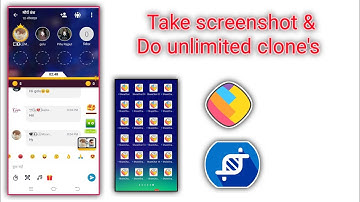 How to take screenshot in sharechat |how to do unlimited clone