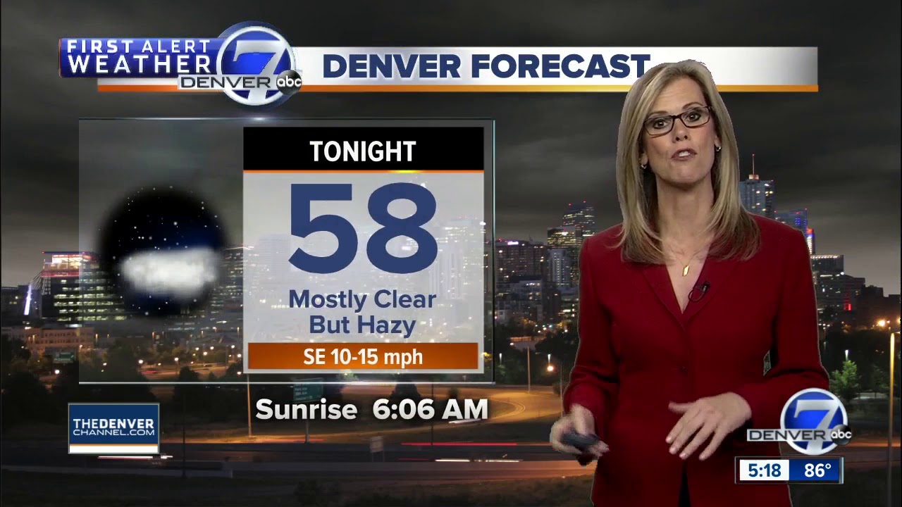 Friday evening forecast - YouTube