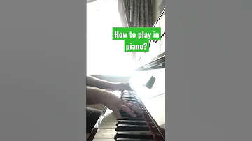 Eagles- Hotel California.How to play in piano?