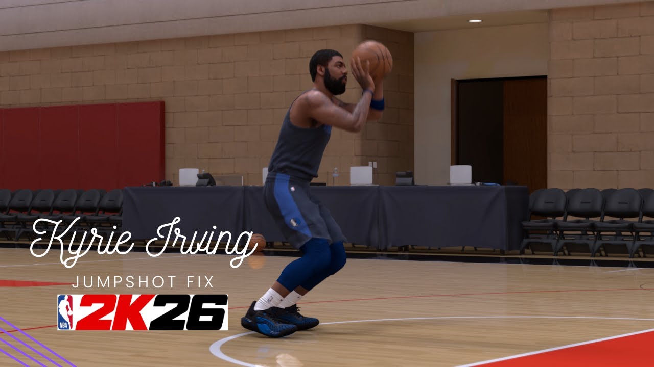 Kyrie Irving Jumpshot Fix NBA 2K26 | Smooth Guard Release