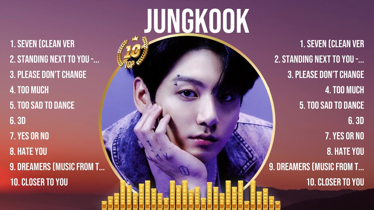 Jungkook Top Hits Popular Songs - Top 10 Song Collection - YouTube