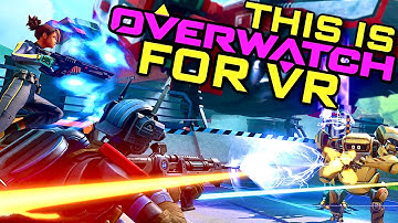 OVERWATCH for VR! Larcenauts HEIST Update with Bhaptics Oculus Quest 2 LINK