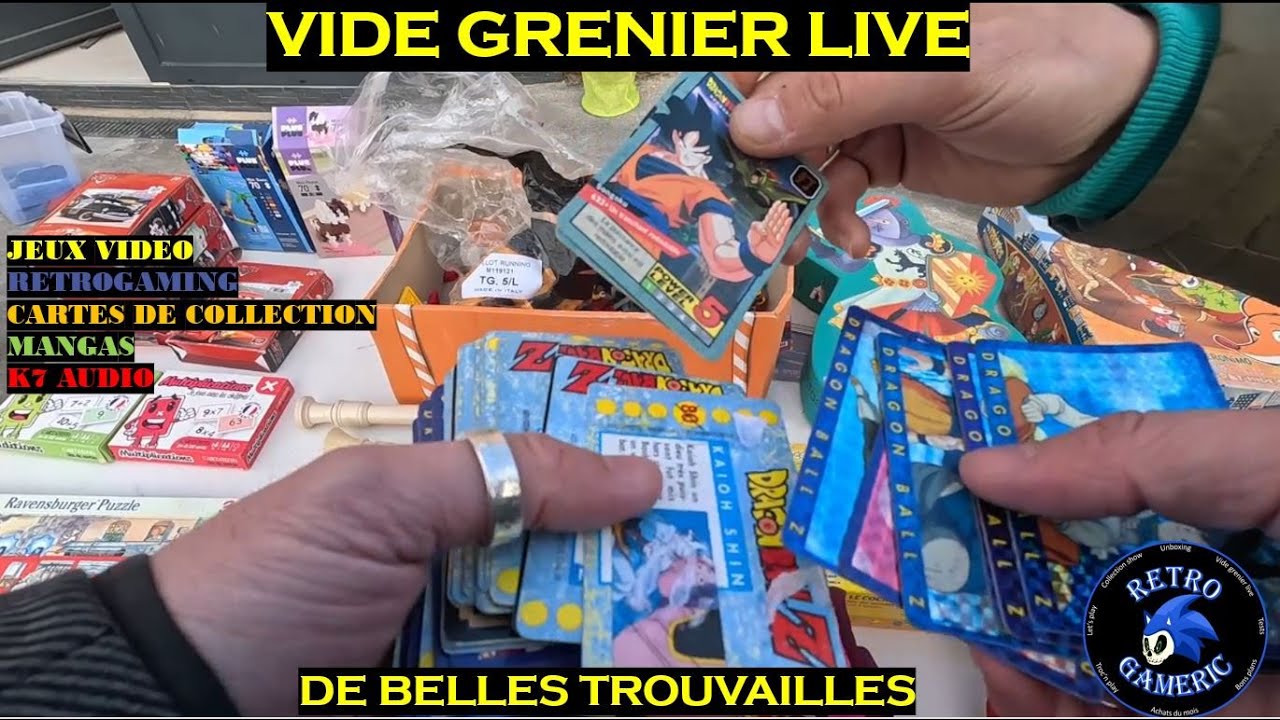 VIDE GRENIER LIVE : ENCORE DE BELLES TROUVAILLES