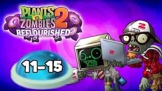 Plants Vs. Zombies 2 Reflourished: Zcorp Invades Levels 11-15