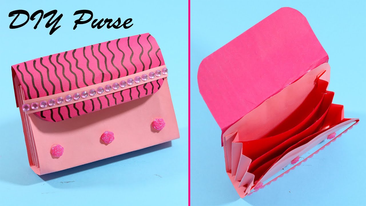 How to Make a Beautiful DIY Handmade Paper Purse? : 7 Steps (with Pictures)  - Instructables